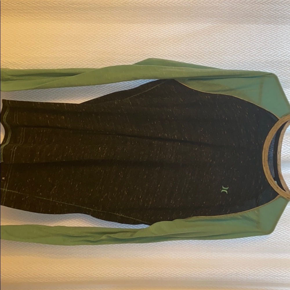 Men’s Hurley long sleeve baseball tee